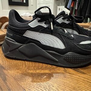 Puma womens Black and Gray Sneakers